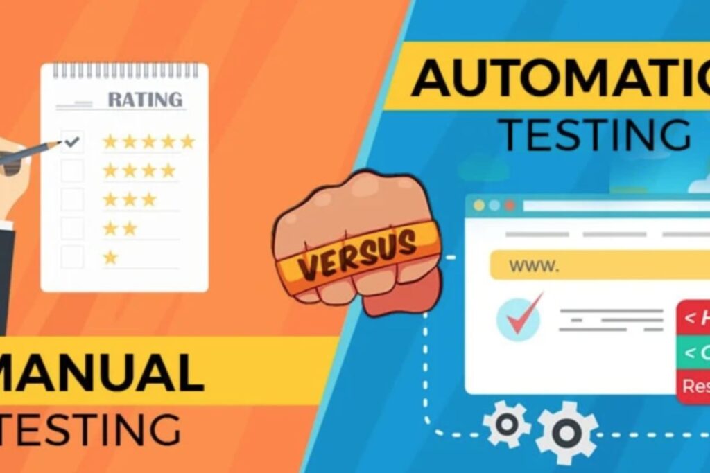 Manual vs. automated testing